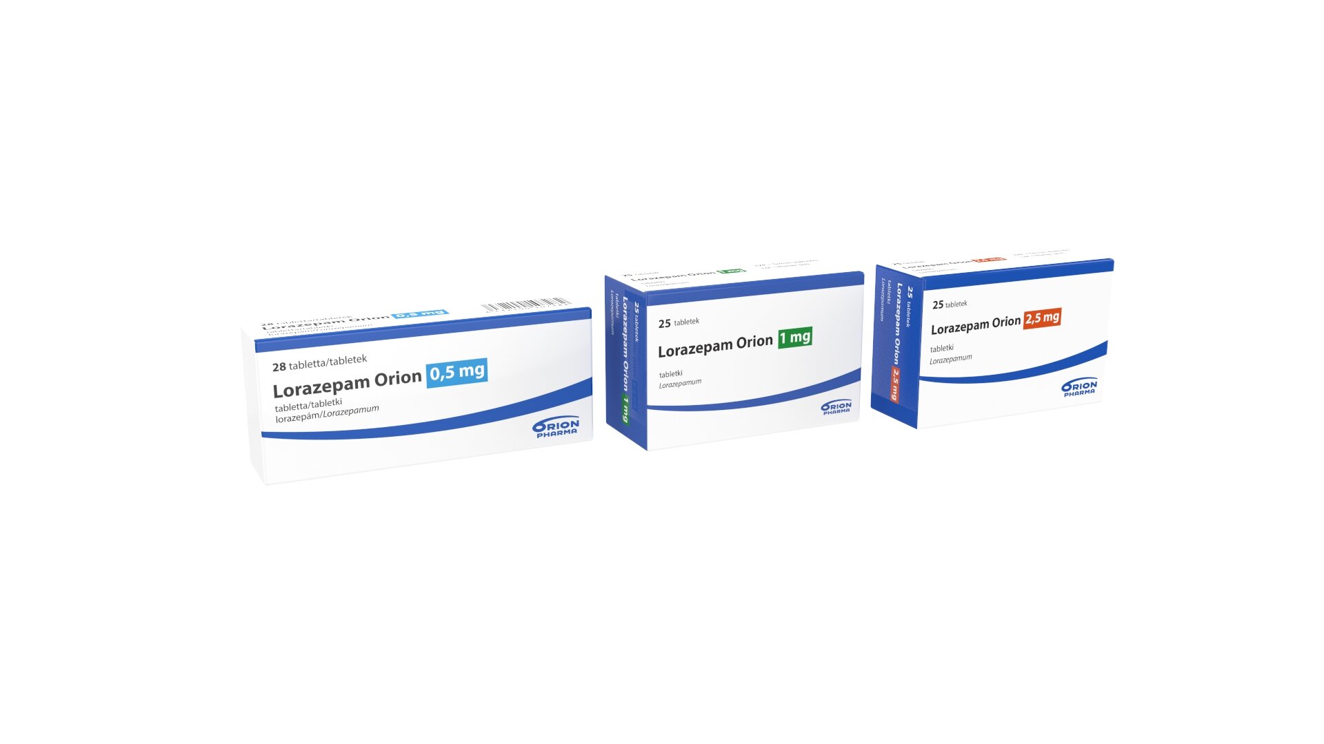 Lorazepam Orion 0.5 1 2.5.jpg